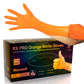 Raxwell RX PRO Orange Nitrile Gloves